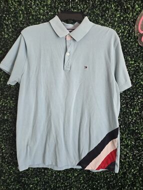 Tommy Hilfiger Men's Custom-Fit TH Flex Stretch Eric Polo Medium
